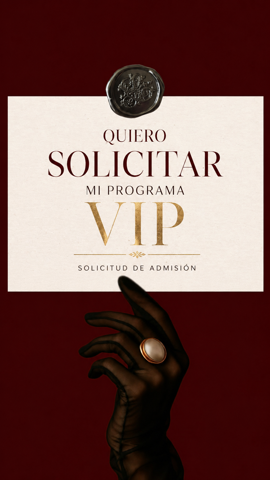 Solicitud de admisión PHASE ZERO VIP